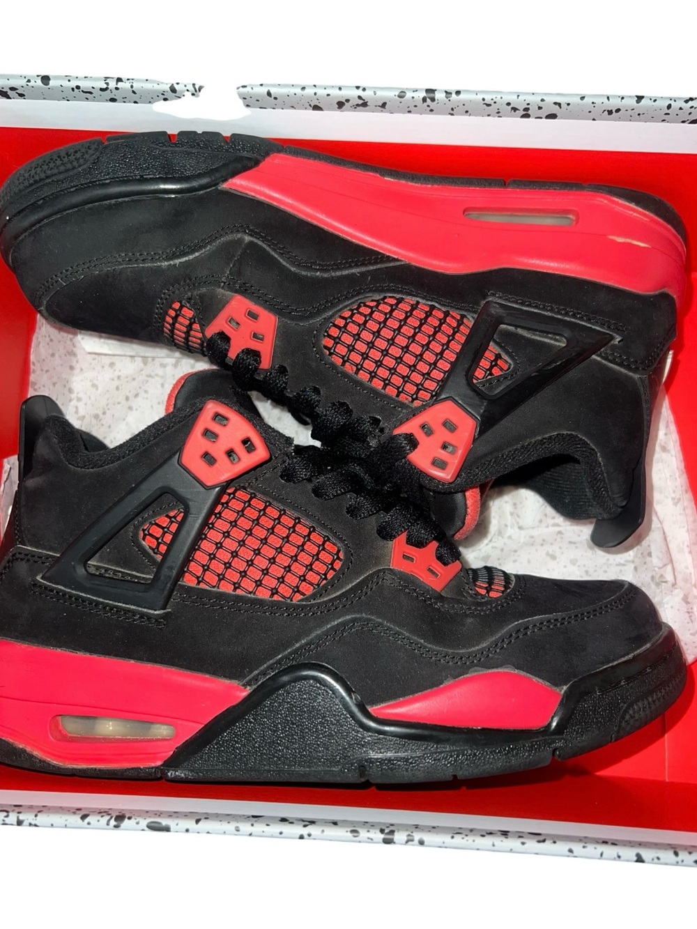 Air jordan 4 retro red thunder